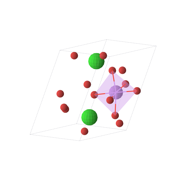 Crystal structure of Sr2LiO12 (triclinic, P1 (No. 1))