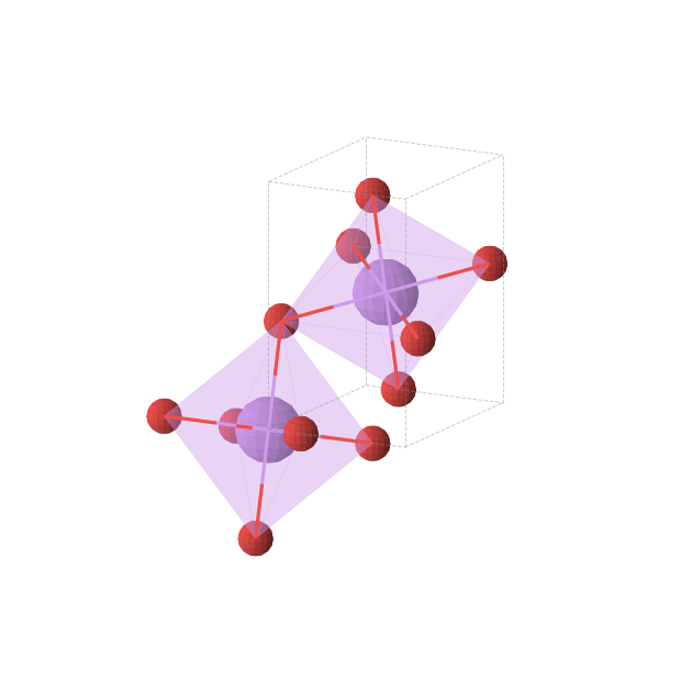 Crystal structure of LiO2 (orthorhombic, Pnnm (No. 58))