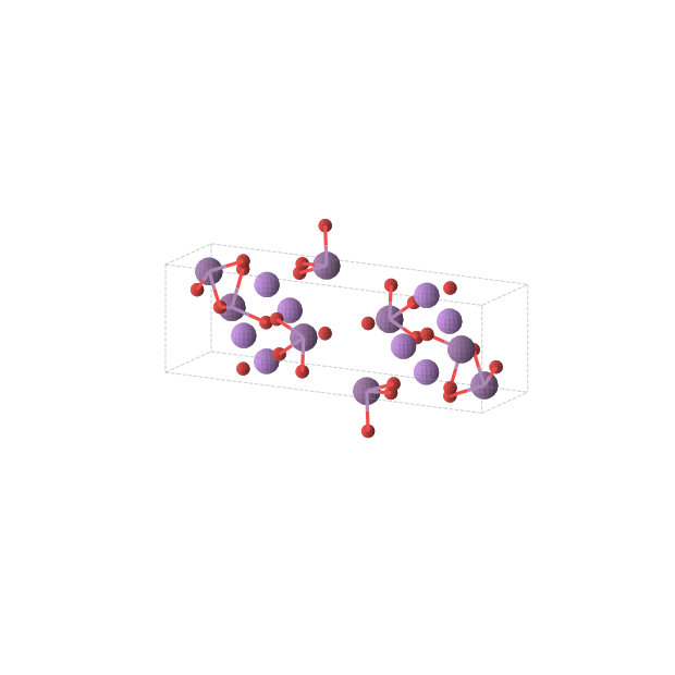 Crystal structure of LiSbO2 (monoclinic, P21/c (No. 14))