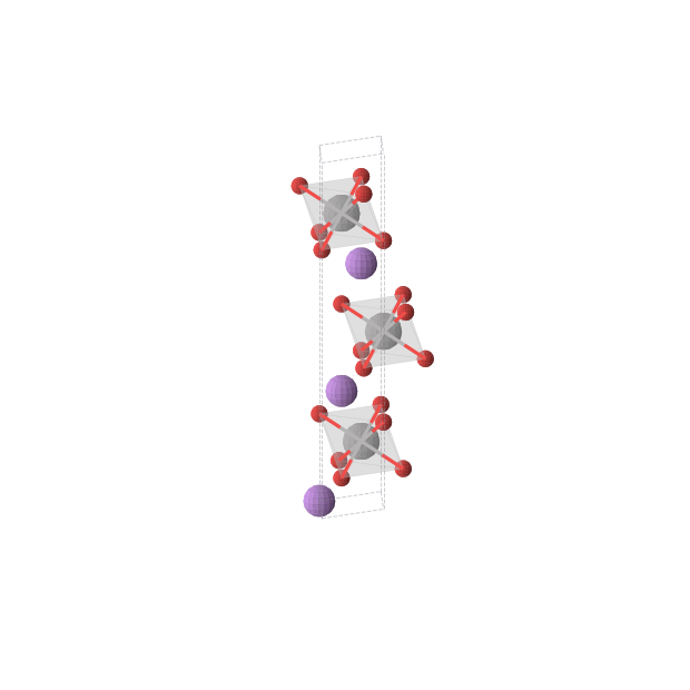Crystal structure of LiVO2 (trigonal, R-3m (No. 166))