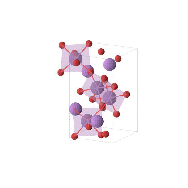 Crystal structure of LiSbO3 (orthorhombic, Pnna (No. 52))