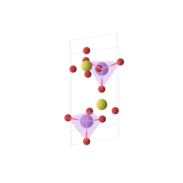 Crystal structure of LiSO4 (hexagonal, P63 (No. 173))