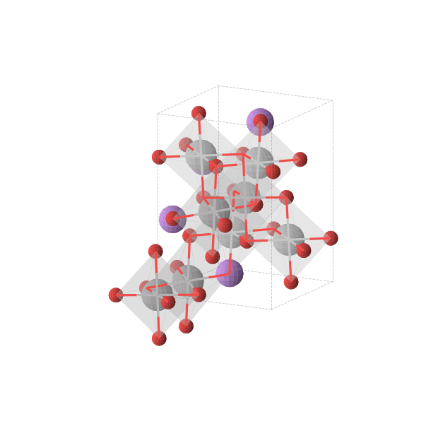 Crystal structure of LiTiVO4 (orthorhombic, Imma (No. 74))