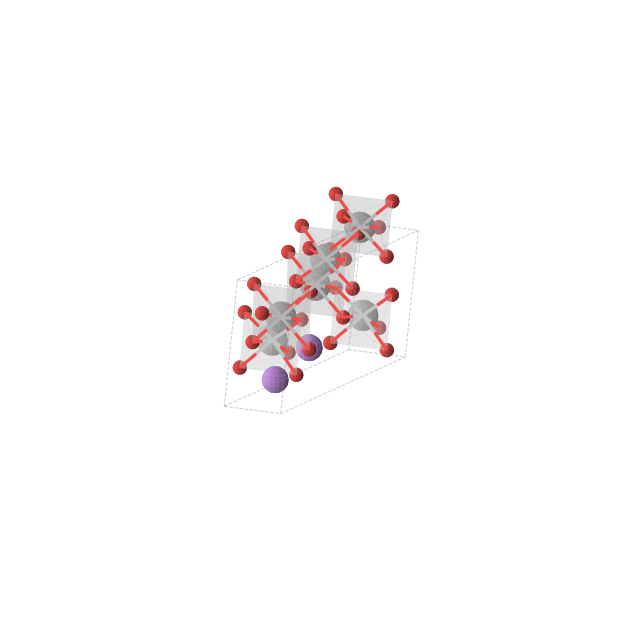 Crystal structure of LiTiV2O6 (monoclinic, Cm (No. 8))