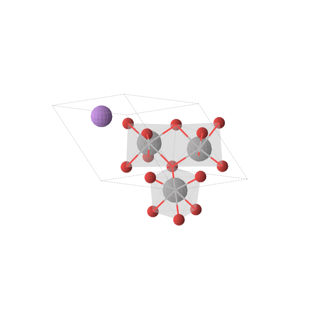 Crystal structure of LiV3O6 (triclinic, P1 (No. 1))