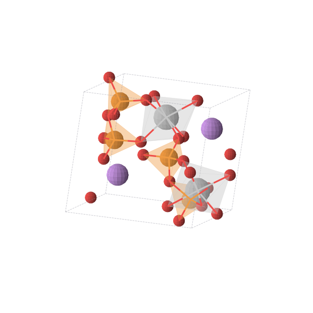 Crystal structure of LiTiP2O7 (monoclinic, P21 (No. 4))