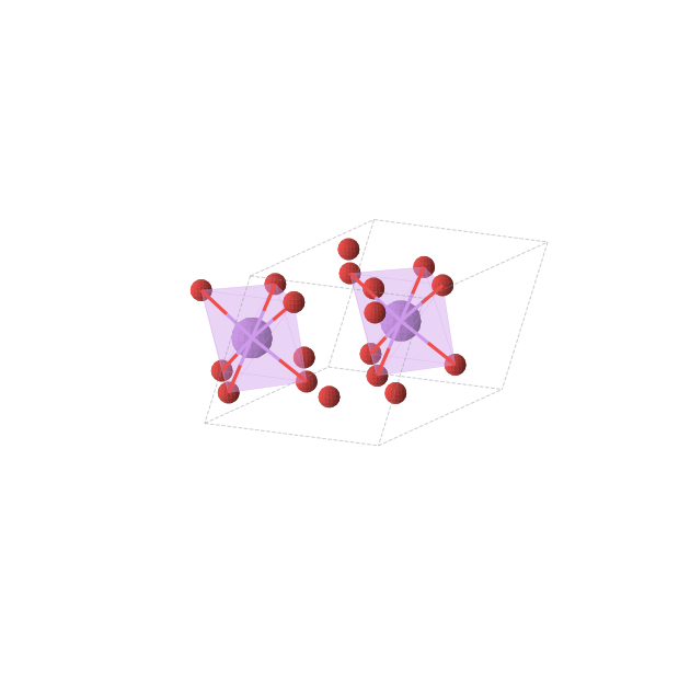 Crystal structure of LiO8 (monoclinic, Cm (No. 8))
