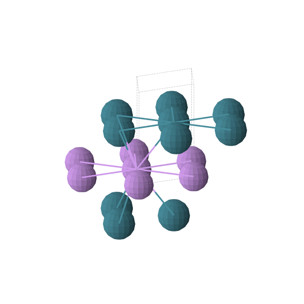 Crystal structure of LiPd (hexagonal, P-6m2 (No. 187))