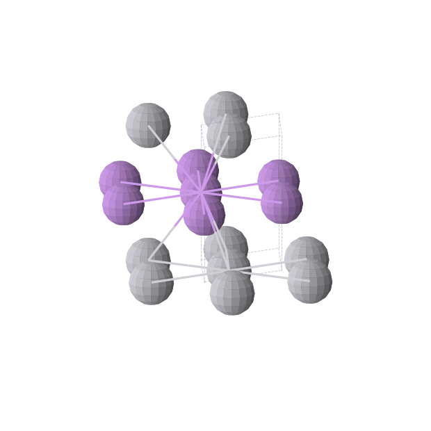 Crystal structure of LiPt (hexagonal, P-6m2 (No. 187))