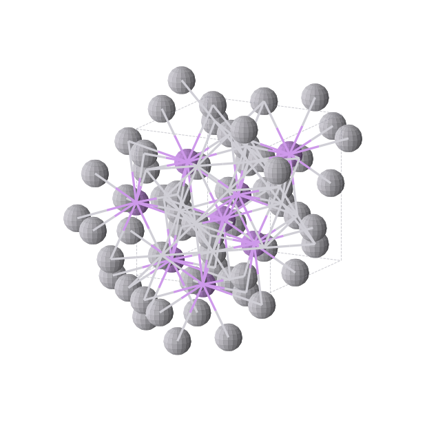 Crystal structure of LiPt2 (cubic, Fd-3m (No. 227))