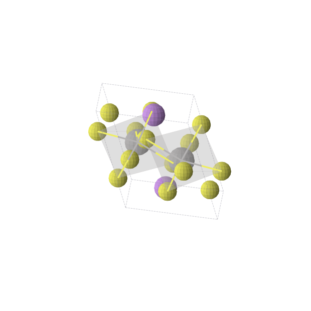 Crystal structure of LiVS3 (triclinic, P-1 (No. 2))