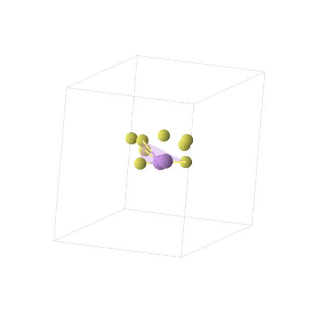 Crystal structure of LiS4 (triclinic, P1 (No. 1))