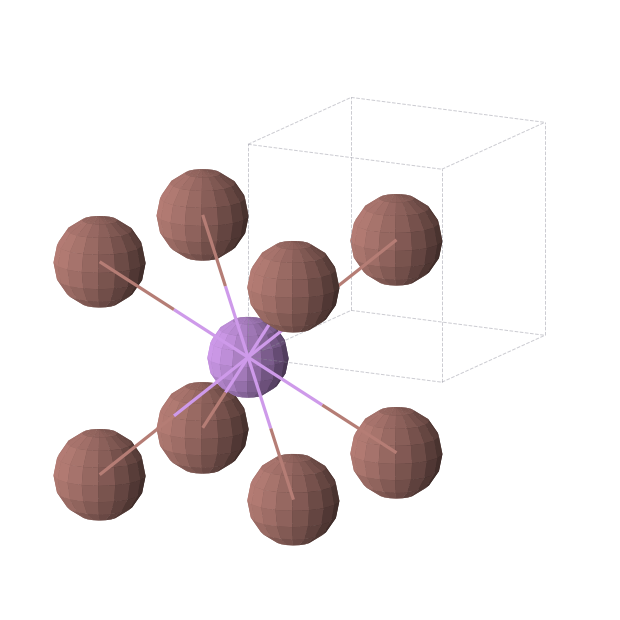 Crystal structure of LiTl (cubic, Pm-3m (No. 221))