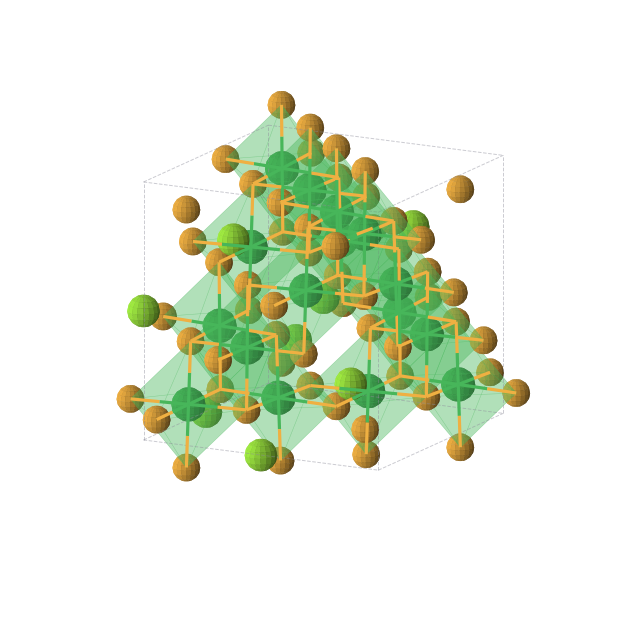 Crystal structure of Lu2MgSe4 (cubic, Fd-3m (No. 227))