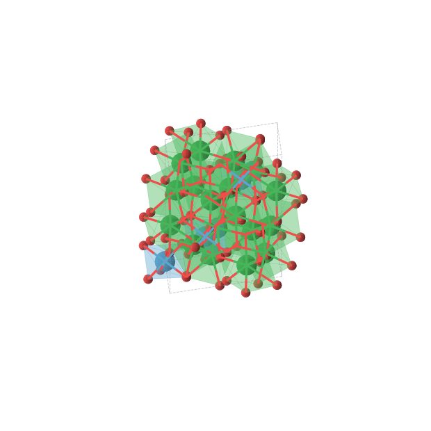 Crystal structure of Lu6WO12 (trigonal, R-3 (No. 148))