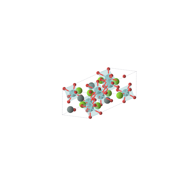 Crystal structure of Mg2Nb2SnO8 (monoclinic, C2/c (No. 15))