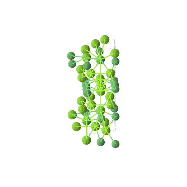 Crystal structure of Mg2Ni (hexagonal, P6222 (No. 180))