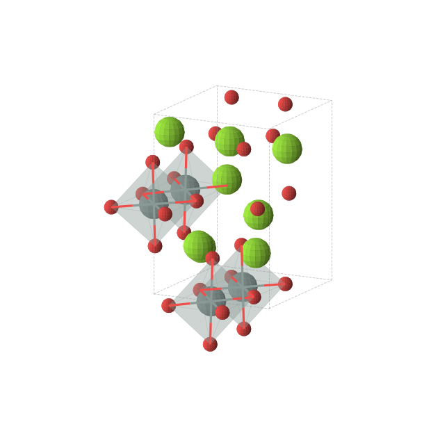 Crystal structure of Mg2SnO4 (orthorhombic, Imma (No. 74))