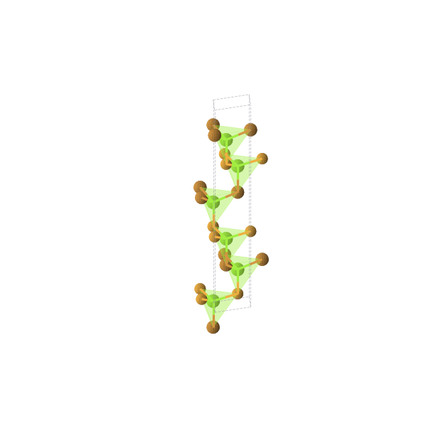 Crystal structure of Mg2Se1Te1 (trigonal, R3m (No. 160))