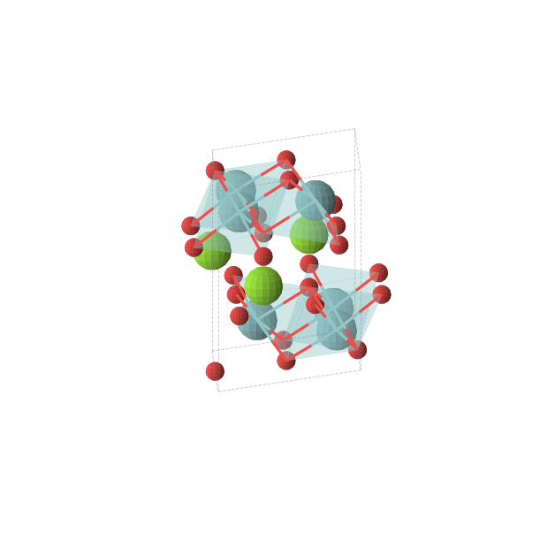 Crystal structure of Mg3Nb6O11 (trigonal, P-3m1 (No. 164))
