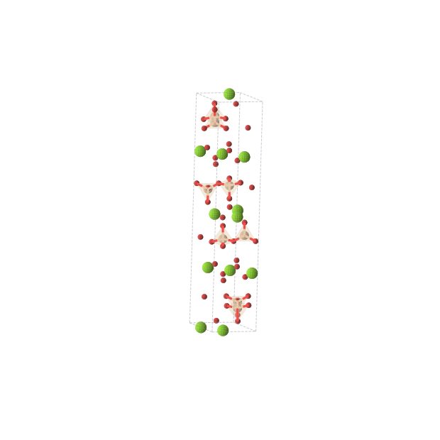 Crystal structure of Mg12O36Si8 (monoclinic, C2/c (No. 15))