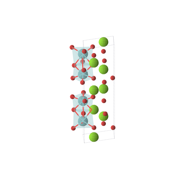 Crystal structure of Mg4Nb2O9 (trigonal, P-3c1 (No. 165))