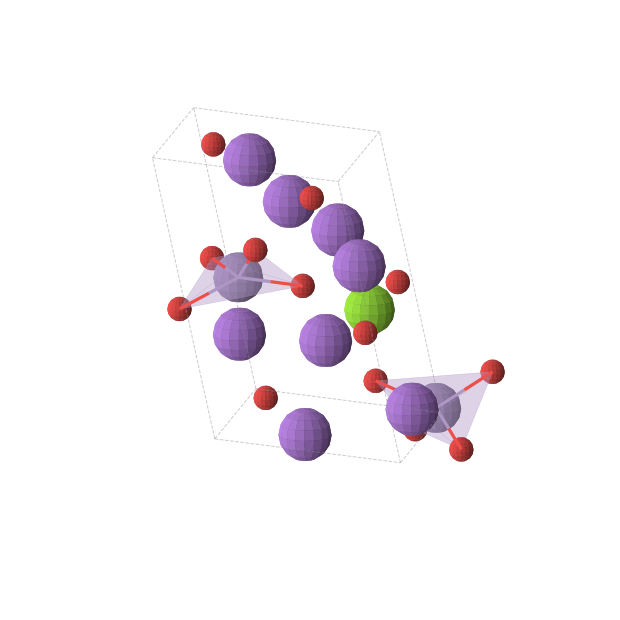 Crystal structure of Na8MgMn2O8 (triclinic, P1 (No. 1))