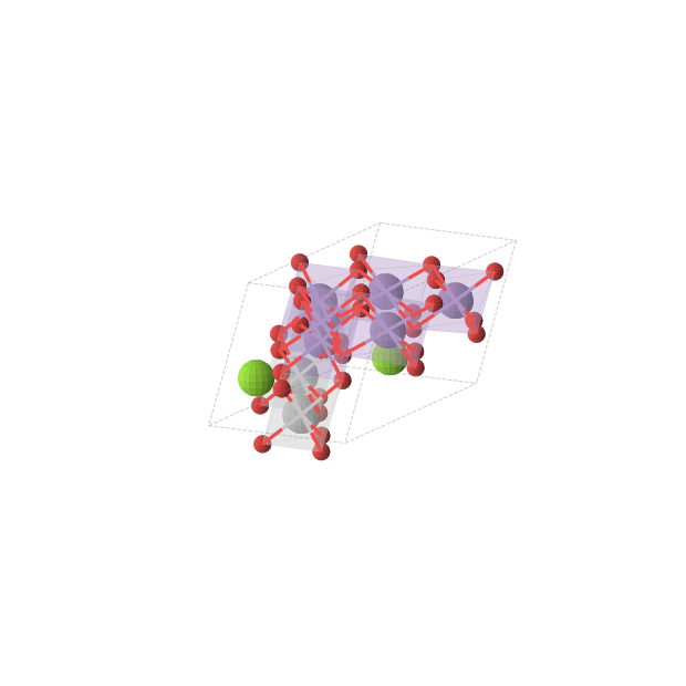 Crystal structure of MgTiMn3O8 (monoclinic, Cm (No. 8))