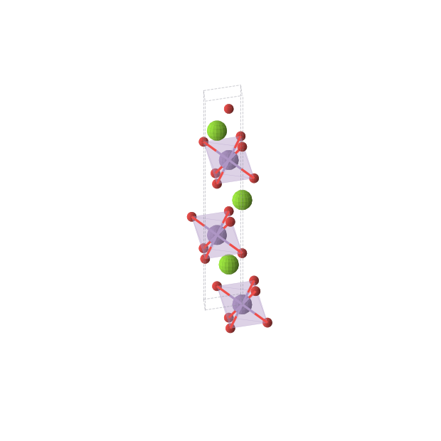 Crystal structure of MgMnO2 (trigonal, R-3m (No. 166))