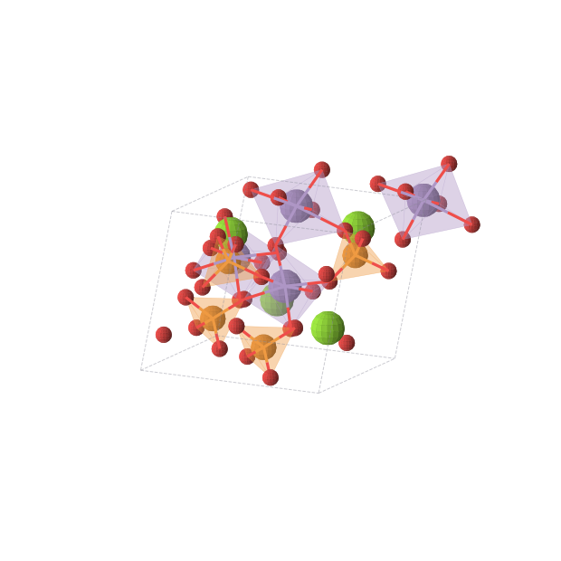 Crystal structure of MgMnPO5 (monoclinic, Cc (No. 9))
