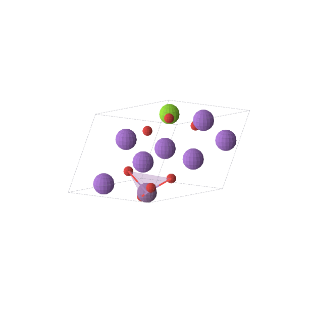 Crystal structure of Na7MgSbO6 (triclinic, P1 (No. 1))