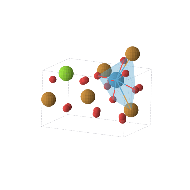 Crystal structure of MgTe3WO12 (monoclinic, P2 (No. 3))