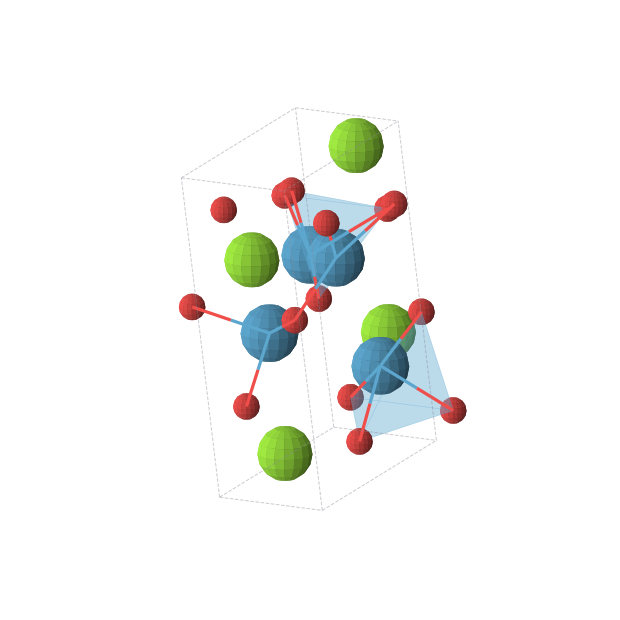 Crystal structure of Mg18O36W18 (cubic, Fd-3m (No. 227))