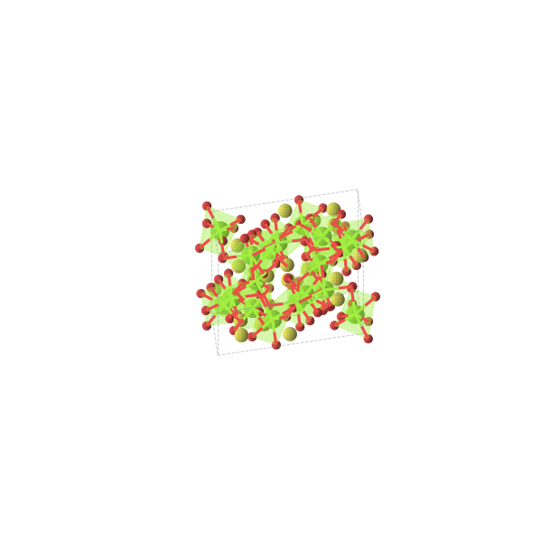 Crystal structure of MgO3S (trigonal, R-3 (No. 148))