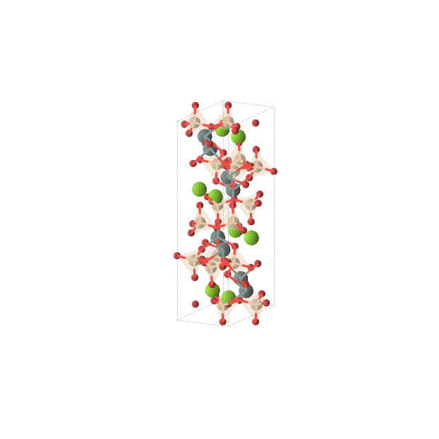 Crystal structure of MgSi2SnO6 (orthorhombic, Pbca (No. 61))