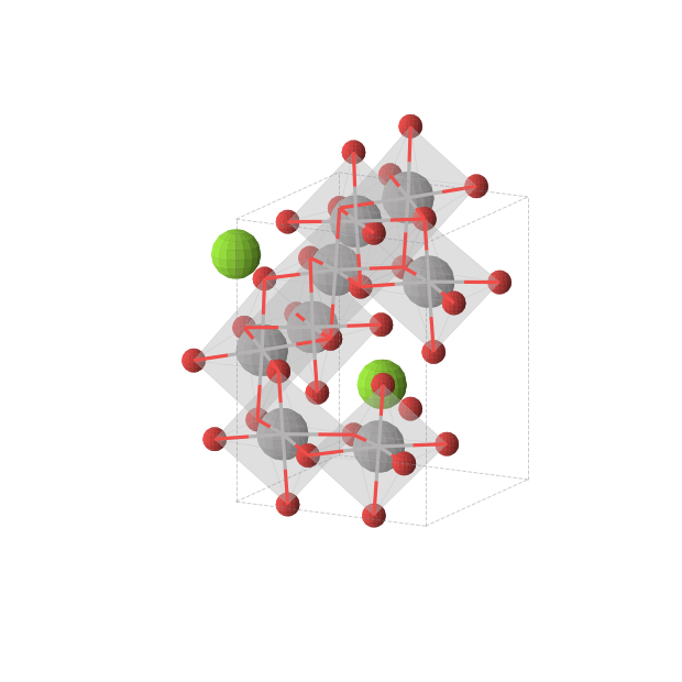 Crystal structure of MgV4O8 (orthorhombic, Imm2 (No. 44))