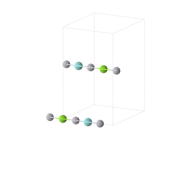 Crystal structure of Mg1Pt2Y1 (orthorhombic, Immm (No. 71))