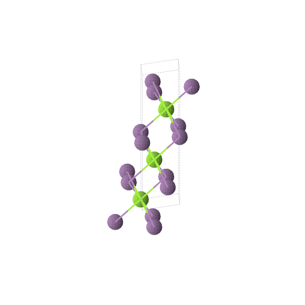 Crystal structure of Mg2Sb2 (trigonal, R-3m (No. 166))