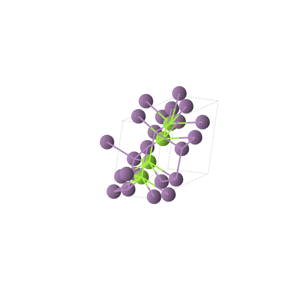Crystal structure of MgSb2 (monoclinic, Cm (No. 8))