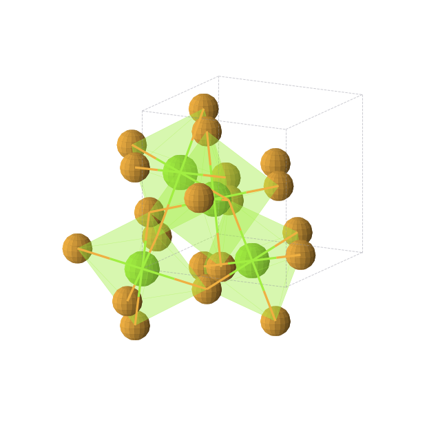 Crystal structure of MgSe2 (cubic, Pa-3 (No. 205))