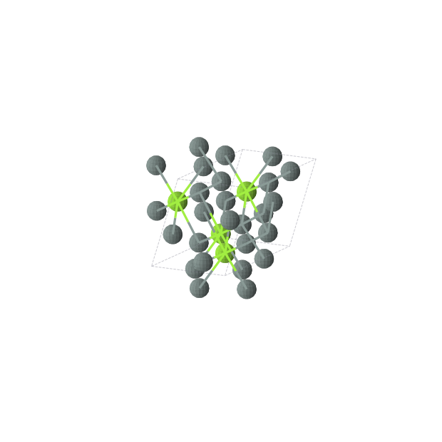 Crystal structure of MgSn2 (monoclinic, C2/c (No. 15))