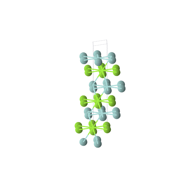 Crystal structure of MgZr (trigonal, R-3m (No. 166))