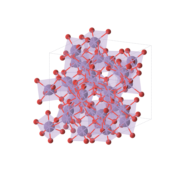 Crystal structure of Mn2O3 (orthorhombic, Pbca (No. 61))