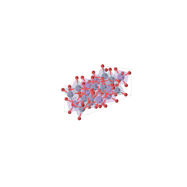 Crystal structure of Mn2Zn3O7 (orthorhombic, Cmc21 (No. 36))