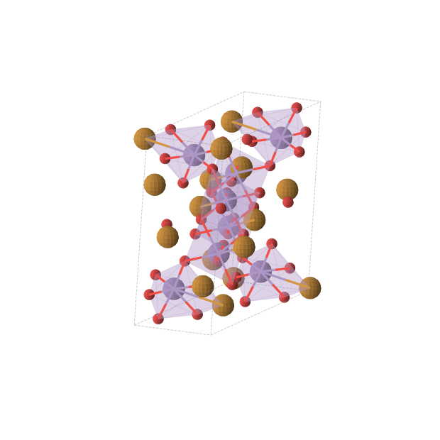 Crystal structure of Mn2Te3O8 (monoclinic, C2/c (No. 15))