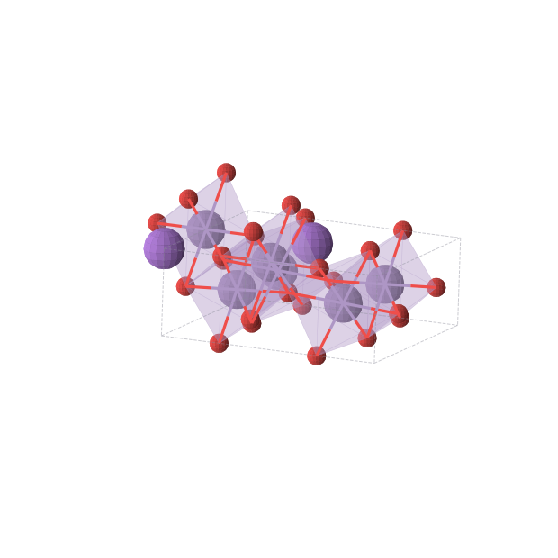 Crystal structure of NaMn3O4 (monoclinic, C2/m (No. 12))