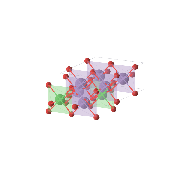 Crystal structure of Mn3NiO4 (orthorhombic, Cmmm (No. 65))