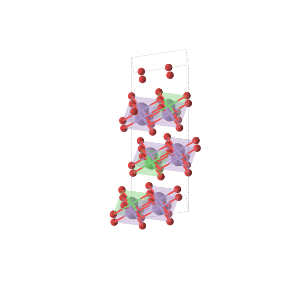 Crystal structure of Mn3NiO8 (trigonal, R-3m (No. 166))