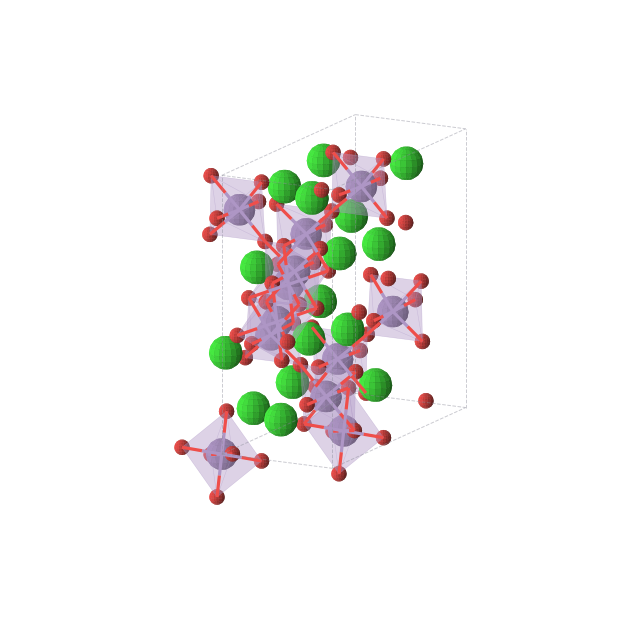 Crystal structure of Mn6O20Sr8 (orthorhombic, Cmce (No. 64))