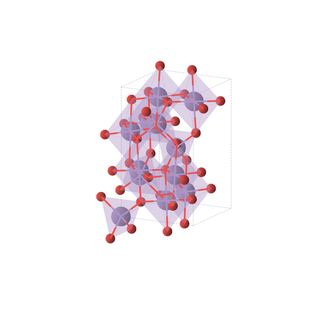 Crystal structure of Mn3O4 (tetragonal, I41/amd (No. 141))